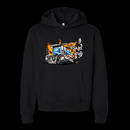 OUT FOR DELIVERY HOODED SWEATSHIRT